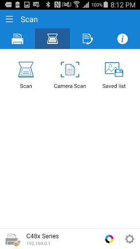 Samsung Mobile Print - Image screenshot of android app