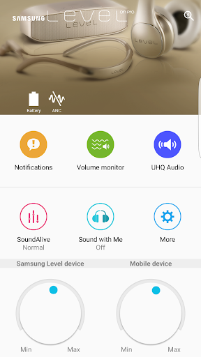 Samsung level u settings sale