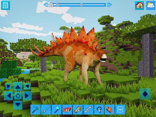 JurassicCraft: Free Block Build & Survival Craft - عکس بازی موبایلی اندروید