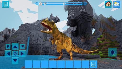 JurassicCraft: Free Block Build & Survival Craft - عکس بازی موبایلی اندروید