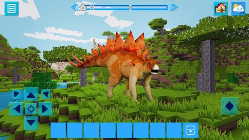 JurassicCraft: Free Block Build & Survival Craft - عکس بازی موبایلی اندروید