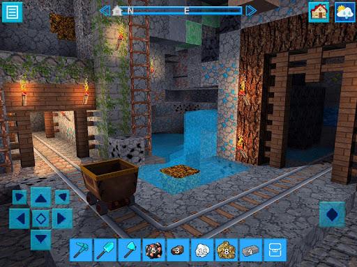 JurassicCraft: Free Block Build & Survival Craft - عکس بازی موبایلی اندروید