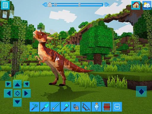 JurassicCraft: Free Block Build & Survival Craft - عکس بازی موبایلی اندروید