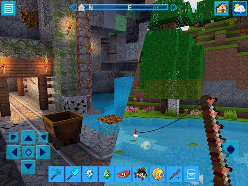 JurassicCraft: Free Block Build & Survival Craft - عکس بازی موبایلی اندروید