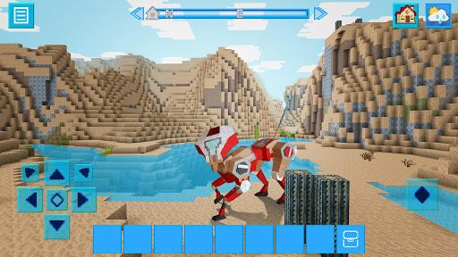 RoboCraft: Building & Survival Craft - Robot World - عکس بازی موبایلی اندروید