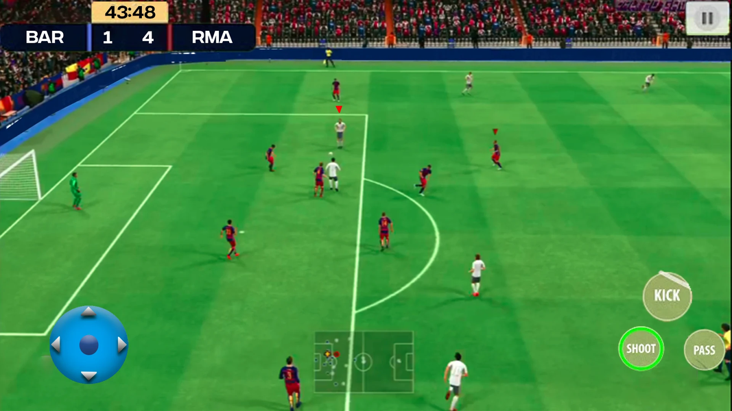 Real Winner Football: Soccer - Gameplay image of android game