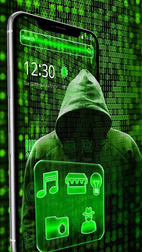 Secret Hacker Theme - عکس برنامه موبایلی اندروید