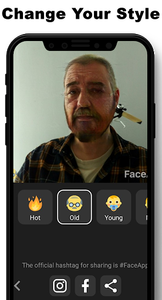 Face up - Face Editor - Image screenshot of android app