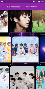 BTS wallpaper - Image screenshot of android app