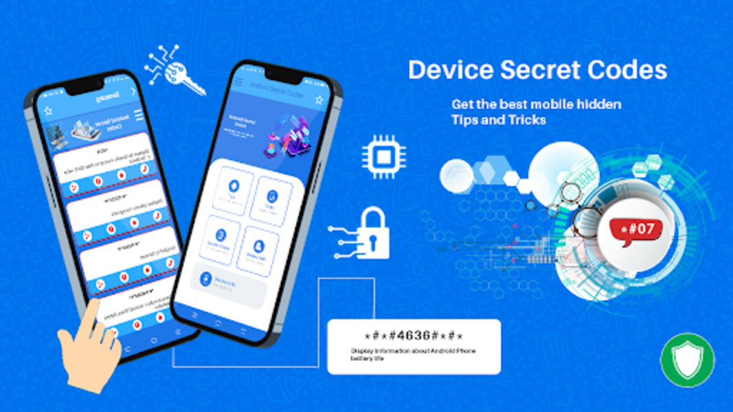 All Secret Codes for Android - عکس برنامه موبایلی اندروید