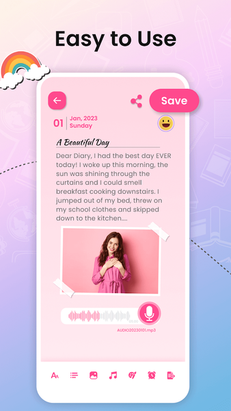 My Diary Lock - Hidden Photos - عکس برنامه موبایلی اندروید