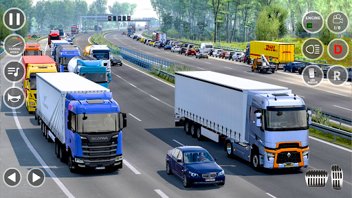 Euro Truck Simulator: Original - Gameplay image of android game