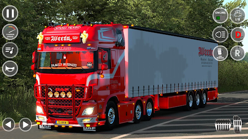 Euro Truck Simulator: Original - Gameplay image of android game