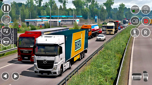 Euro Truck Simulator: Original - Gameplay image of android game