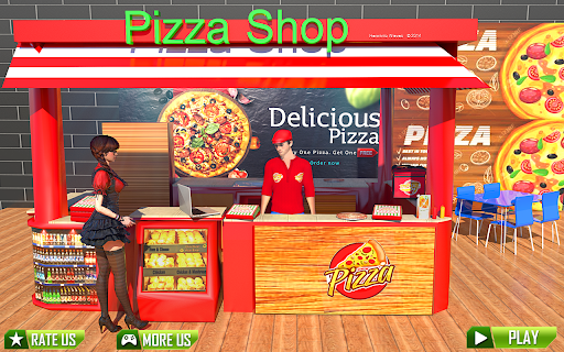 City Pizza Home Delivery 3d - Gameplay image of android game
