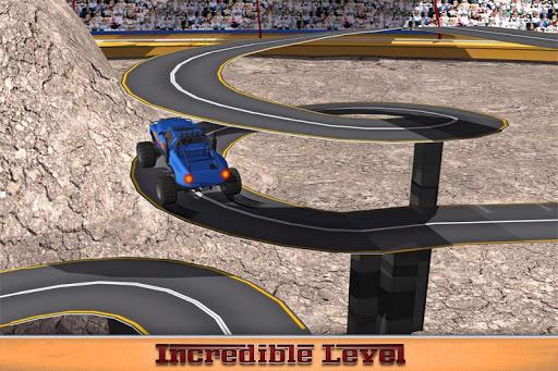 Extreme Monster Truck Parking - Gameplay image of android game