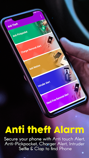 Phone Anti-Theft Alarm - عکس برنامه موبایلی اندروید