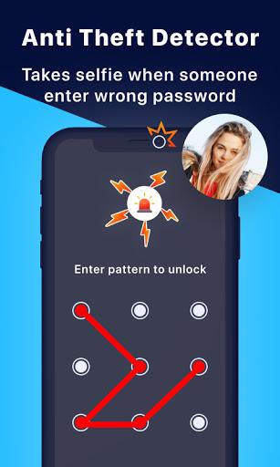 Phone Anti-theft alarm - Image screenshot of android app