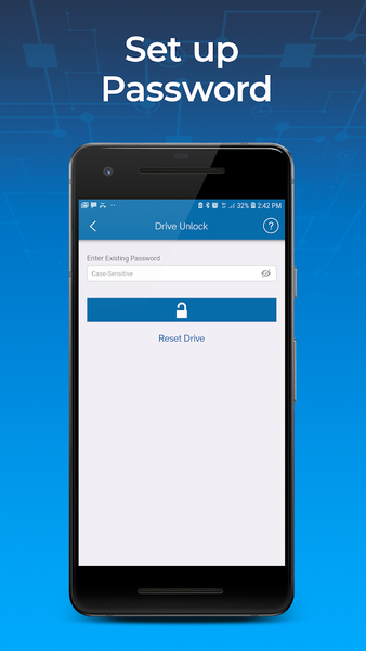 SecureData Lock User - Image screenshot of android app