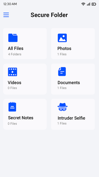Secure Folder - Secure files - عکس برنامه موبایلی اندروید