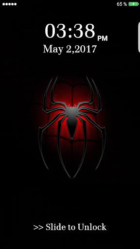 Black Pin Lock Screen - Image screenshot of android app