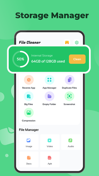 File Cleaner - عکس برنامه موبایلی اندروید