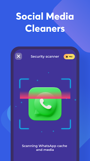 Security scanner - Antivirus, Booster, Cleaner - عکس برنامه موبایلی اندروید