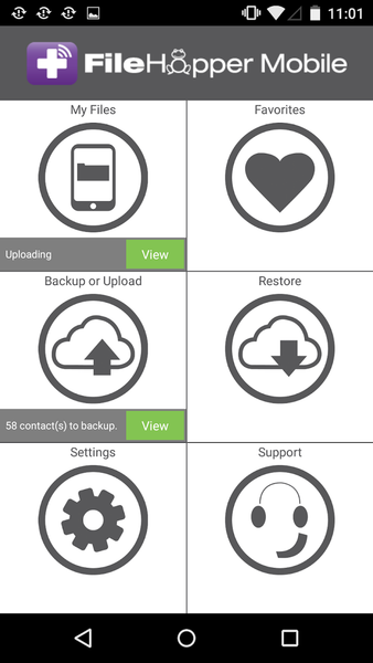FileHopper File Sharing - Image screenshot of android app