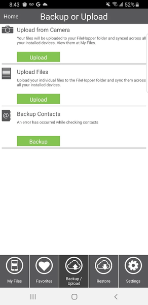FileHopper File Sharing - Image screenshot of android app
