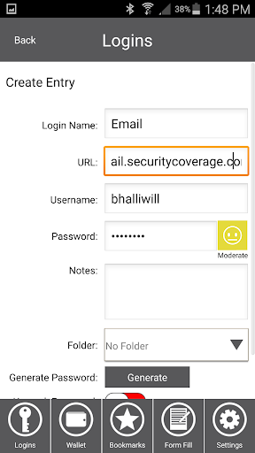 Password Genie Data Protection - Image screenshot of android app
