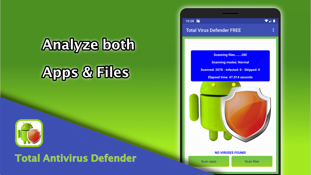 Total Antivirus Defender FREE - عکس برنامه موبایلی اندروید