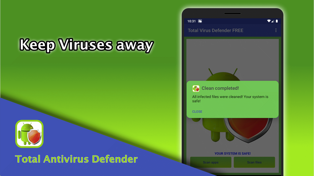 Total Antivirus Defender FREE - عکس برنامه موبایلی اندروید