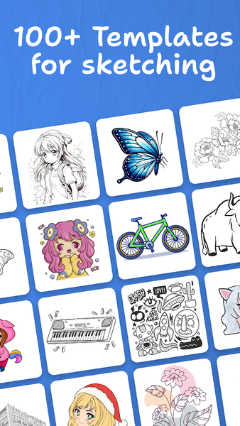 AR Drawing - Paint & Sketch - عکس برنامه موبایلی اندروید