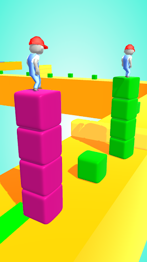 Stair Master Run - Cube Surfing Game - Image screenshot of android app