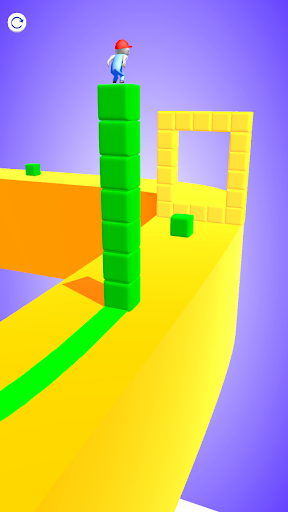 Stair Master Run - Cube Surfing Game - Image screenshot of android app