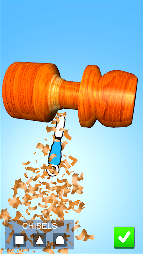 Wood Cutting - Wood Simulator Game - عکس بازی موبایلی اندروید