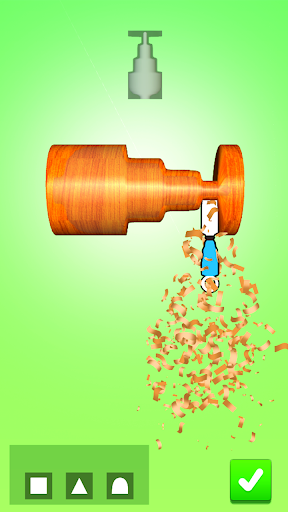 Wood Cutting - Wood Simulator Game - عکس بازی موبایلی اندروید