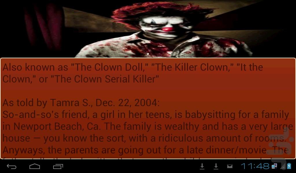 داستانهاى هيجان انگيز انگليسى - Image screenshot of android app