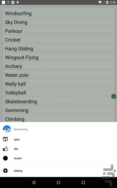 sport - Image screenshot of android app