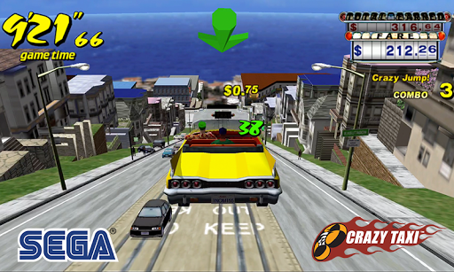 Crazy Taxi Classic - Gameplay image of android game