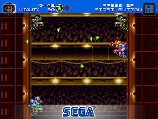 Gunstar Heroes Classic - Gameplay image of android game