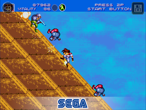 Gunstar Heroes Classic - Gameplay image of android game