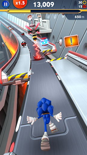 Sonic Dash 2: Sonic Boom Run - Gameplay image of android game