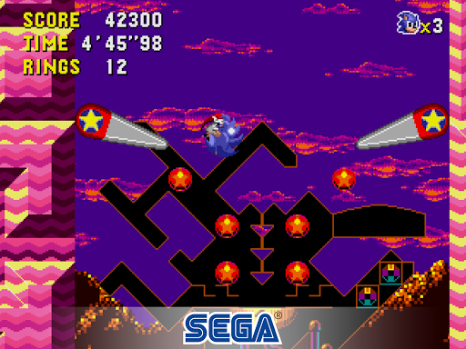 Sonic CD Classic - عکس بازی موبایلی اندروید