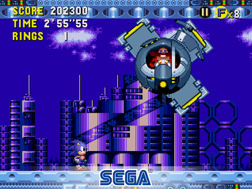 Sonic CD Classic - عکس بازی موبایلی اندروید