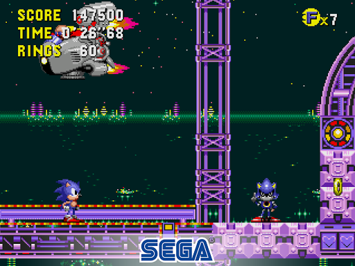 Sonic CD Classic - عکس بازی موبایلی اندروید