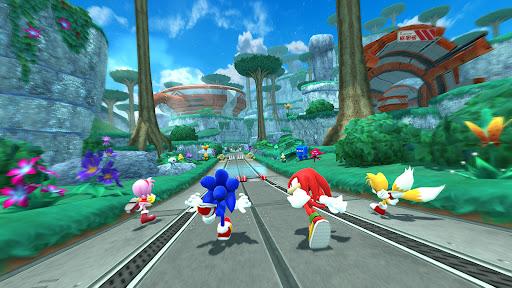 Sonic Forces: PvP Battle Race - Gameplay image of android game