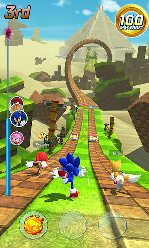 Sonic Forces - سونیک فورسز - Gameplay image of android game