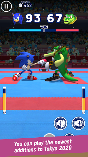 Sonic at the Olympic Games - Gameplay image of android game