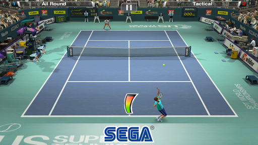 Virtua Tennis Challenge - Gameplay image of android game
